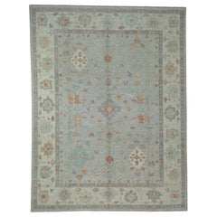 Tappeto Oushak tessuto a mano 9' x 11'10" #17410