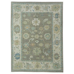 Turkish Oushak Rug 9' x 12'1" #17947
