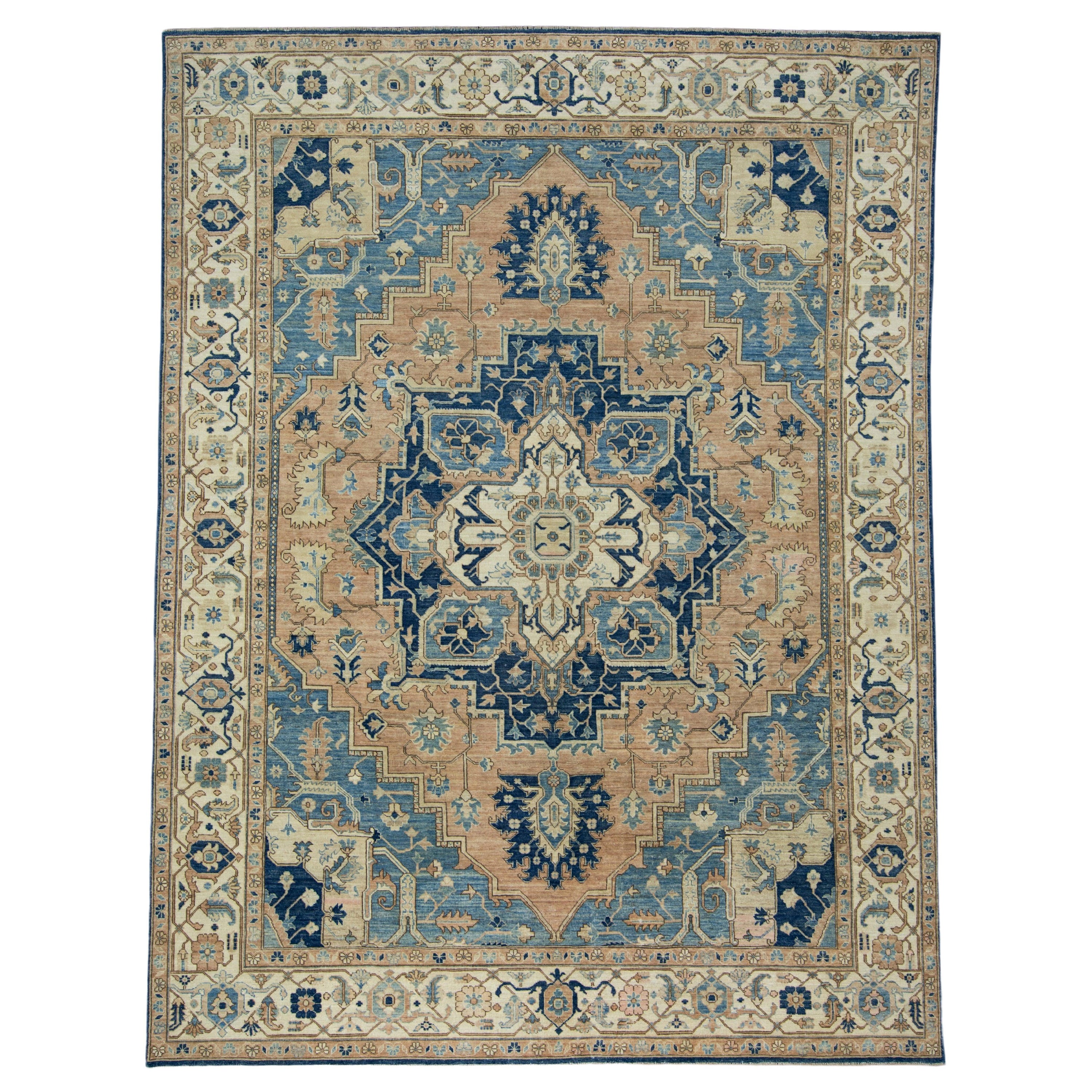 Oriental Hand Knotted Rug 9' x 11'9" #17434