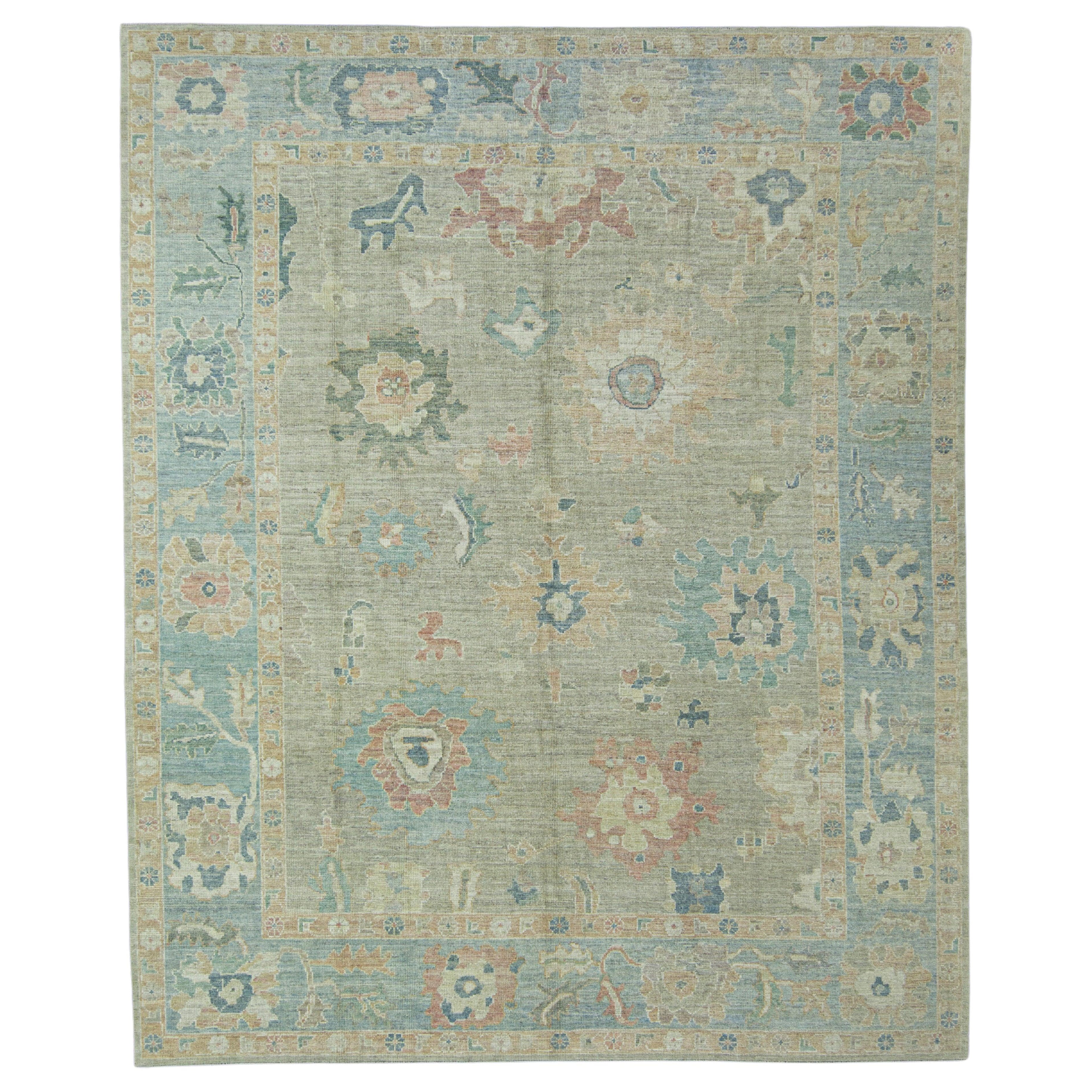 Turkish Oushak Rug 9'9" x 12' #17376