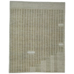 Hand Knotted Modern Rug 10' x 12'8" #17447