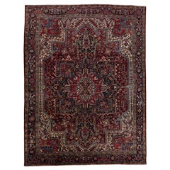 Oriental Handwoven Vintage Rug 8'9" x 11'6" #17401