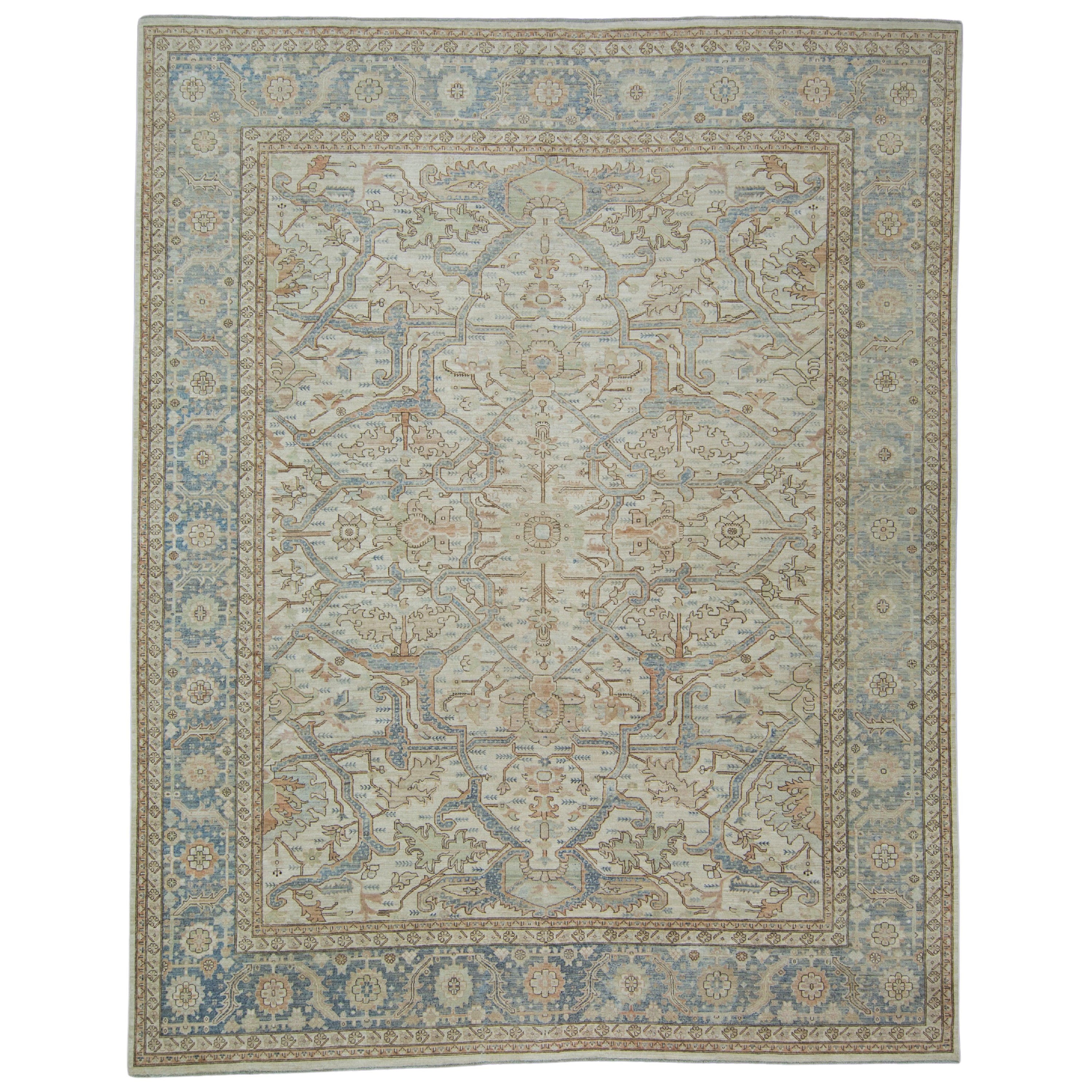 Oriental Hand Knotted Rug 11'8" x 14'9" #17450