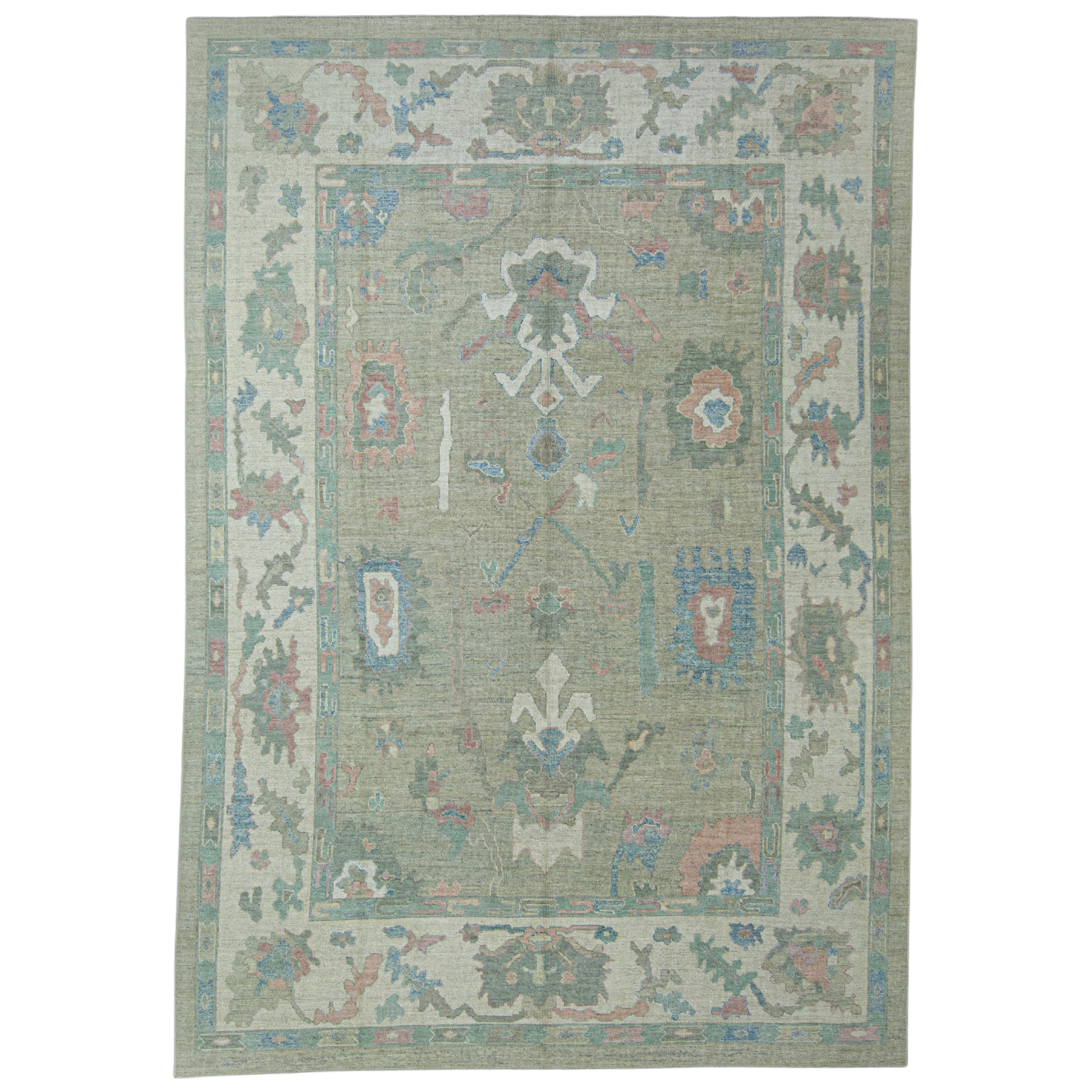 Turkish Oushak Rug 9'10" x 14'3" #17711