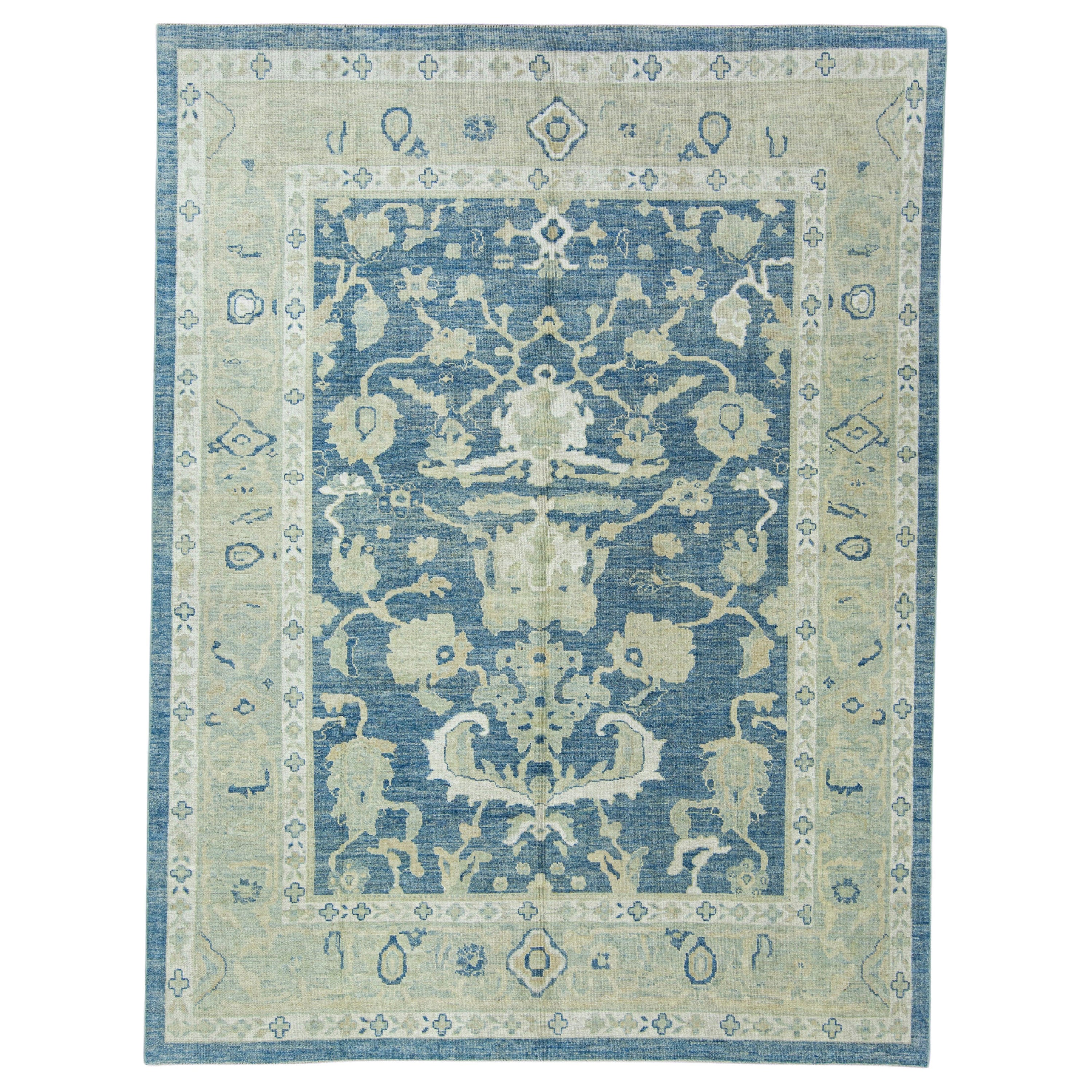 Turkish Oushak Rug 9'2" x 12' #17729