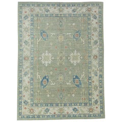 Turkish Oushak Rug 9' x 12'1" #17732