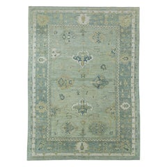 Turkish Oushak Rug 8'7" x 11'10" #17111