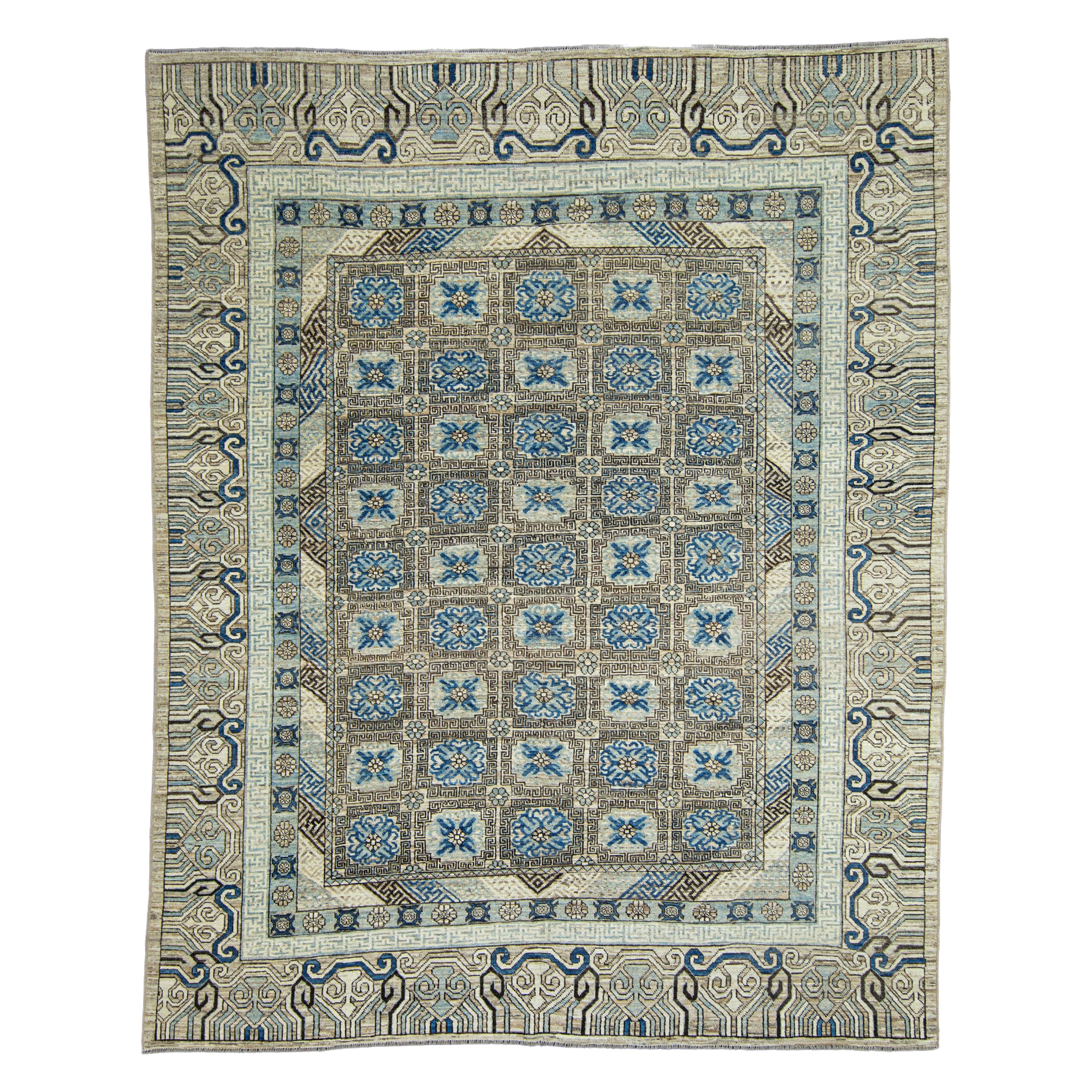 Handwoven Oushak Rug 9'4" x 11'5" #17505
