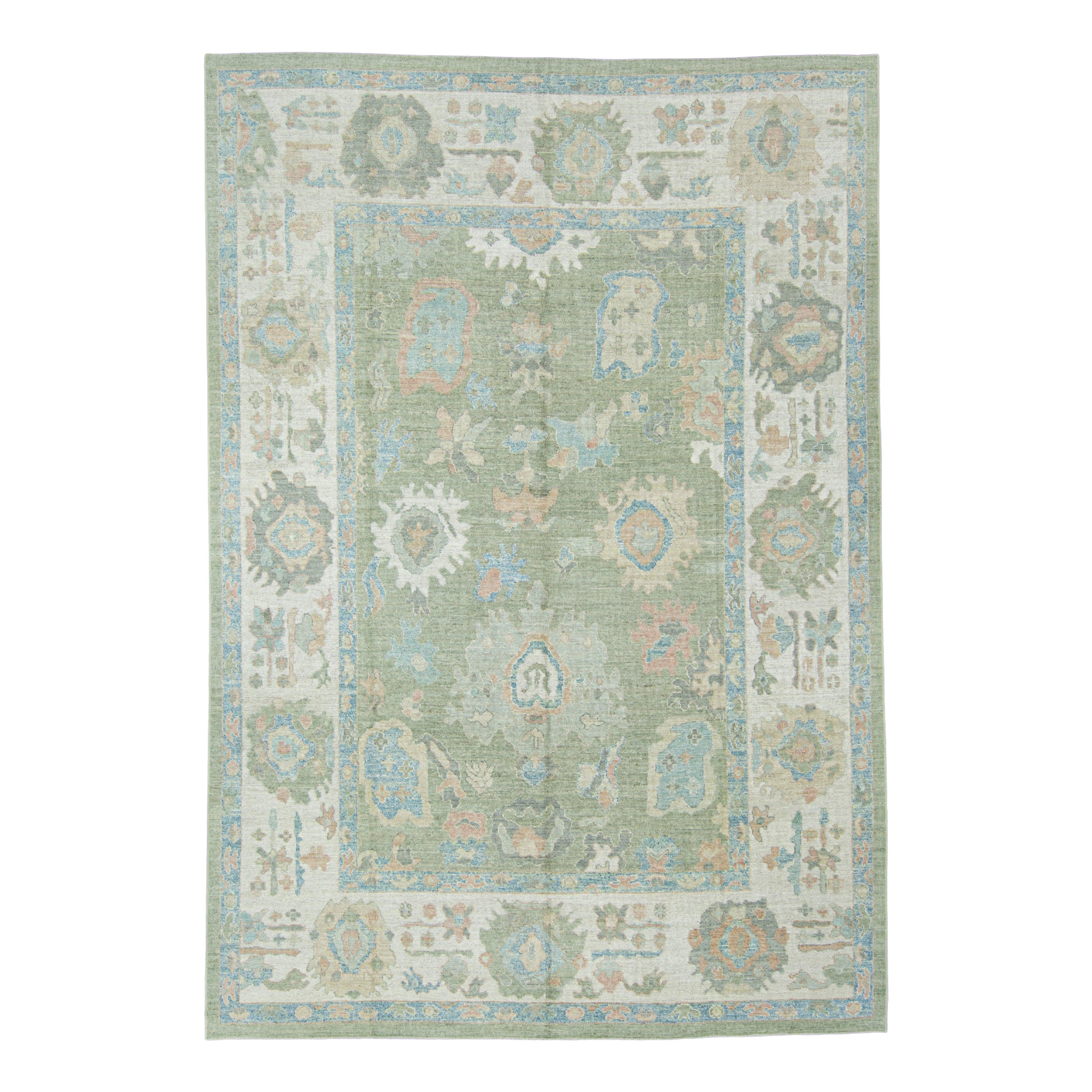 Turkish Oushak Rug 10' x 14'4" #17943