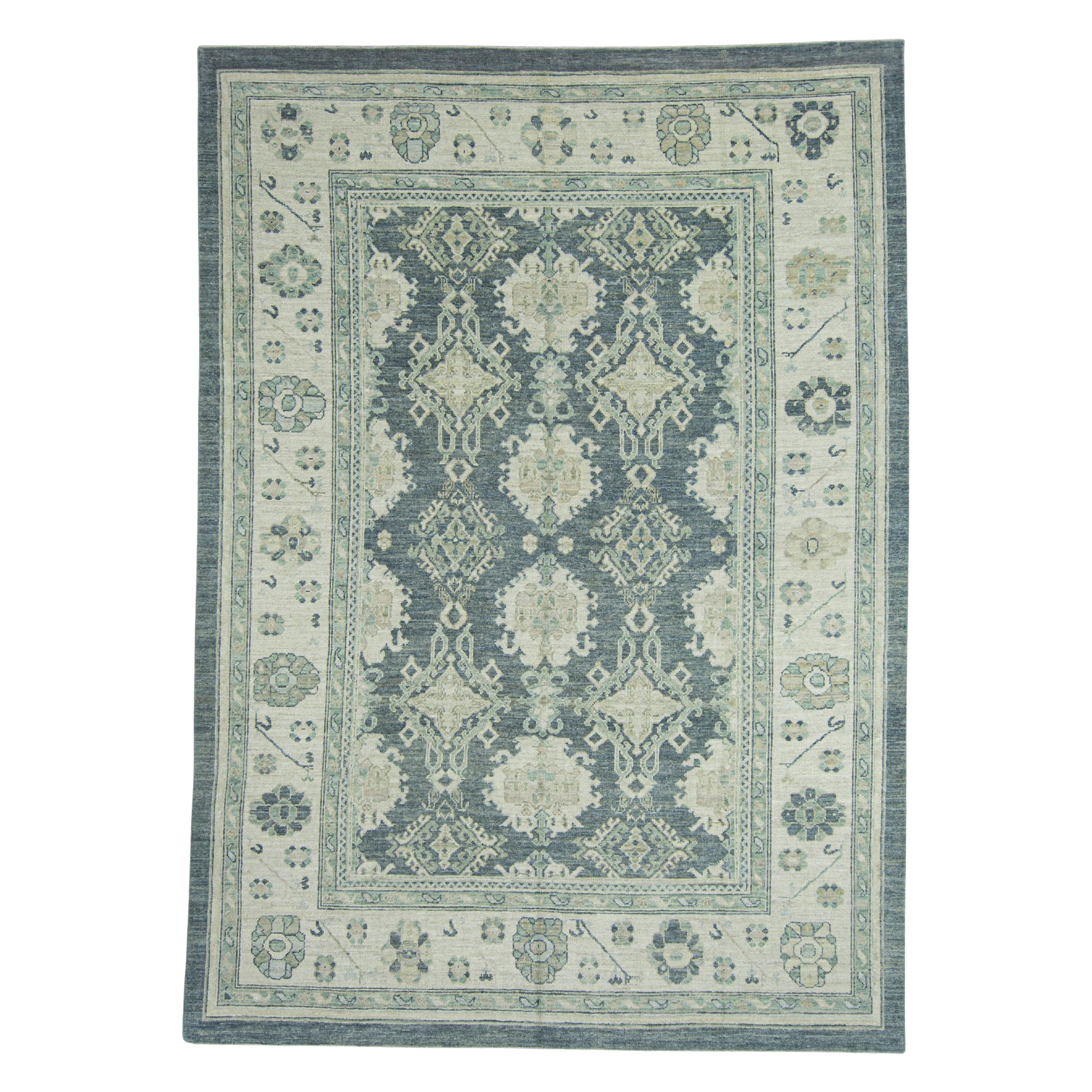 Turkish Oushak Rug 9' x 12'8" #17389