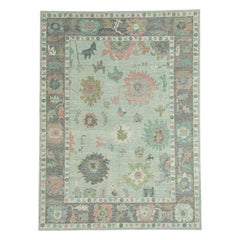 Turkish Oushak Rug 9' x 12'3" #17313