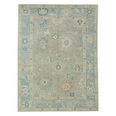 Tappeto Oushak turco 9'2" x 12'2" #17284