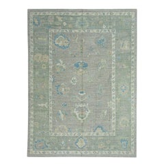 Türkischer Oushak-Teppich 8'11" x 11'10" #17767