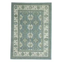 Türkischer Oushak-Teppich 9'1" x 12'9" #17147