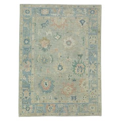 Tappeto Oushak turco 9'1" x 12'5" #17269