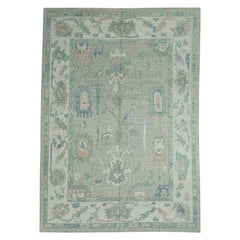 Turkish Oushak Rug 8'10" x 12'4" #17755