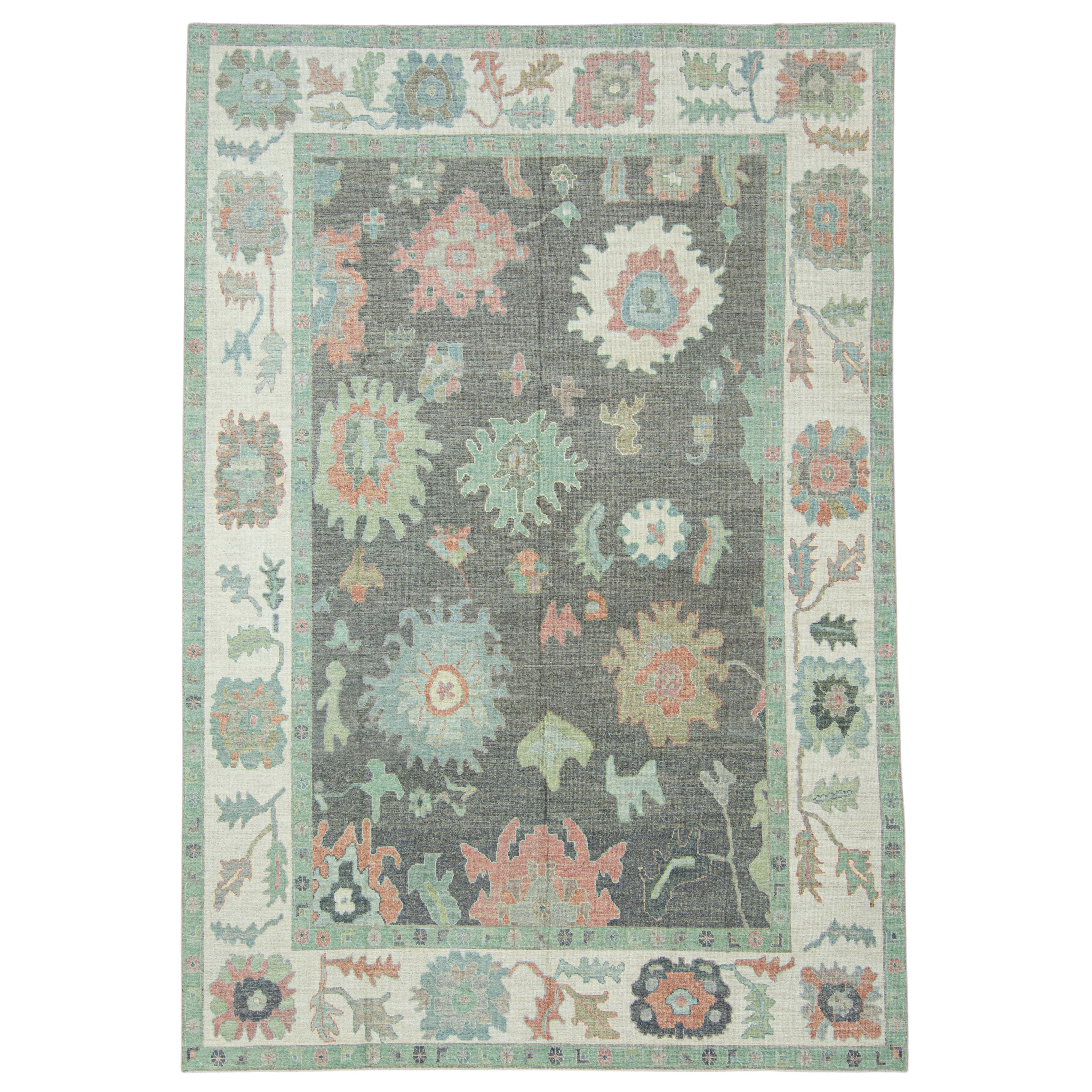 Turkish Oushak Rug 9'10" x 14'2" #17228