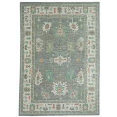 Tappeto Oushak turco 8'10" x 12'2" #17715