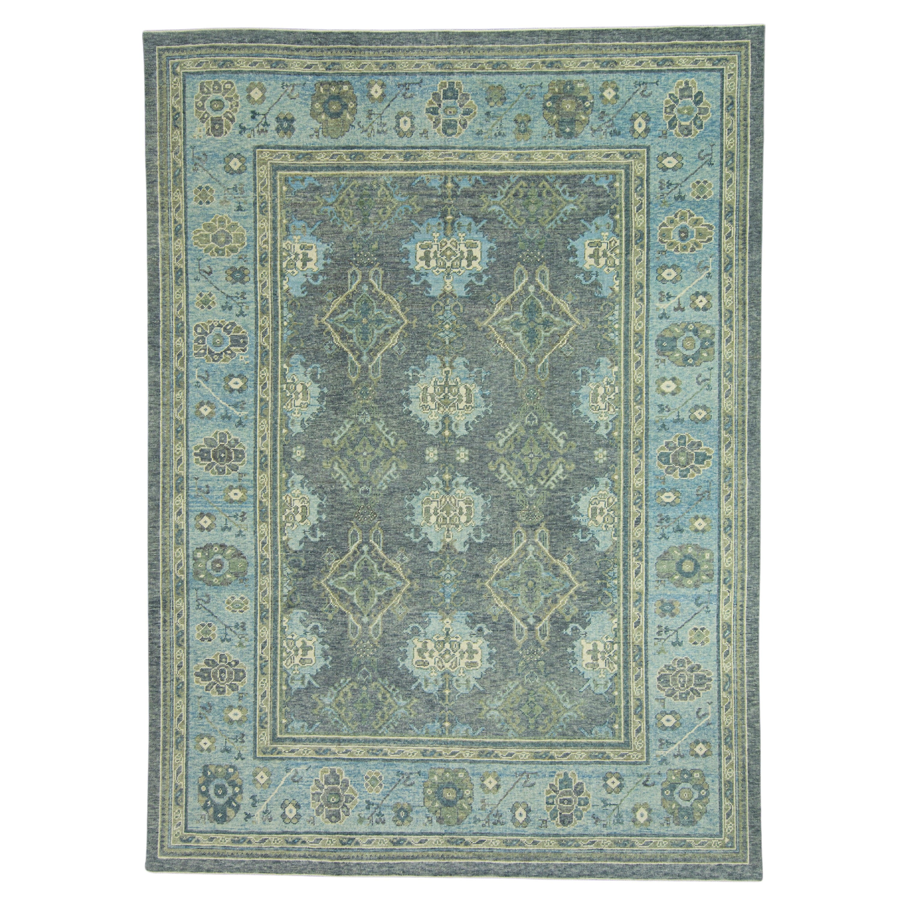 Turkish Oushak Rug 8'9" x 12' #17082
