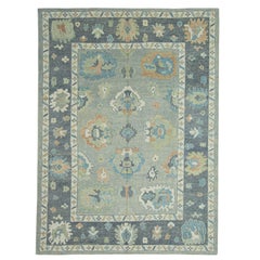 Tappeto Oushak turco 9'3" x 12'7" #17177