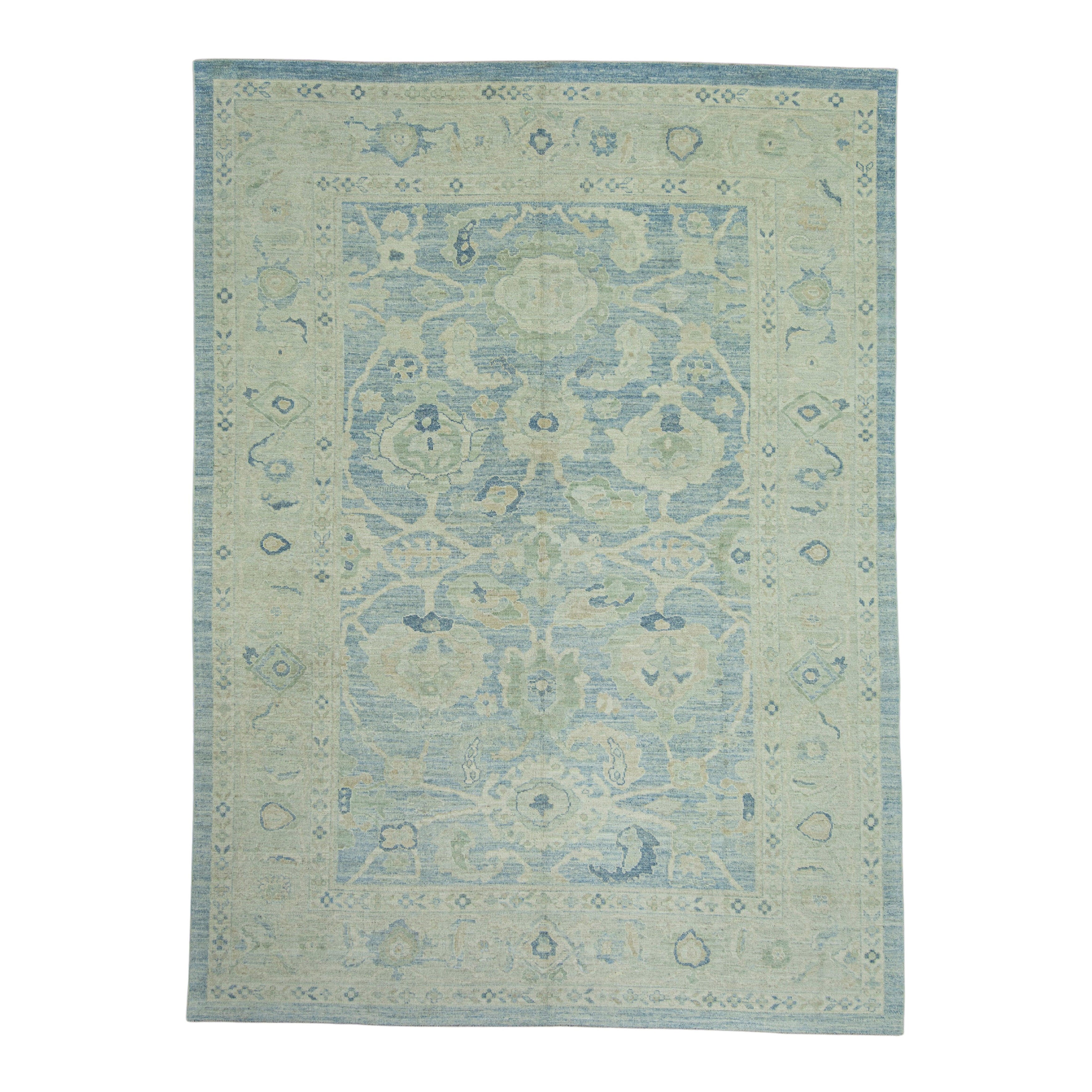 Tappeto Oushak turco 10'3" x 14' #17810