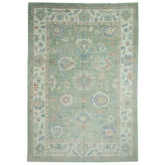 Turkish Oushak Rug 9'11" x 14'2" #17838