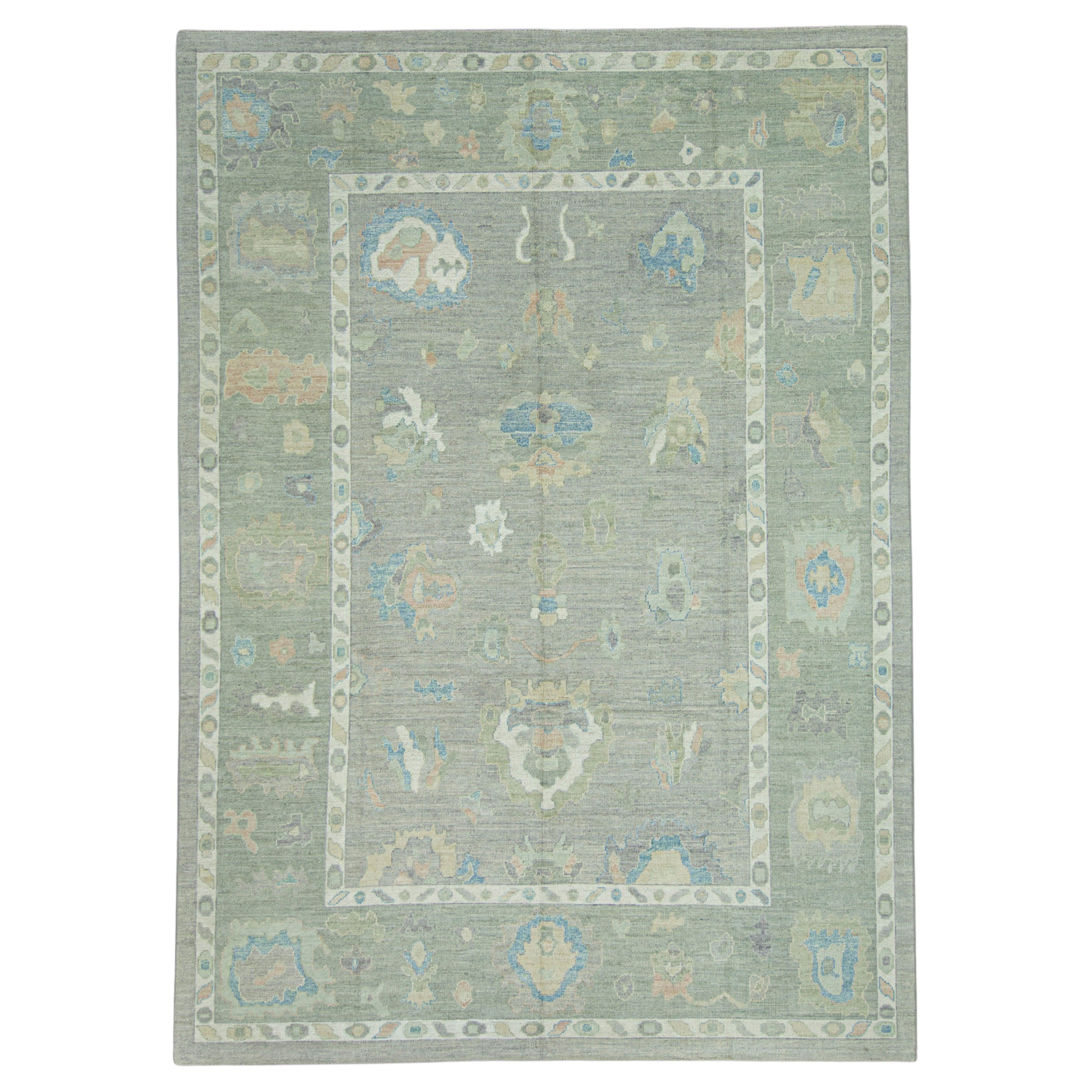 Tappeto Oushak turco 10'1" x 14'1" #17781