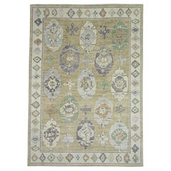 Tappeto Oushak tessuto a mano 9'5" x 13'3" #17999