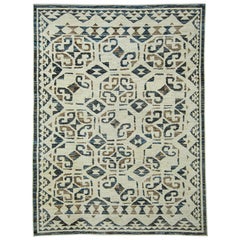 Tappeto Oushak tessuto a mano 8'11" x 11'11" #17908