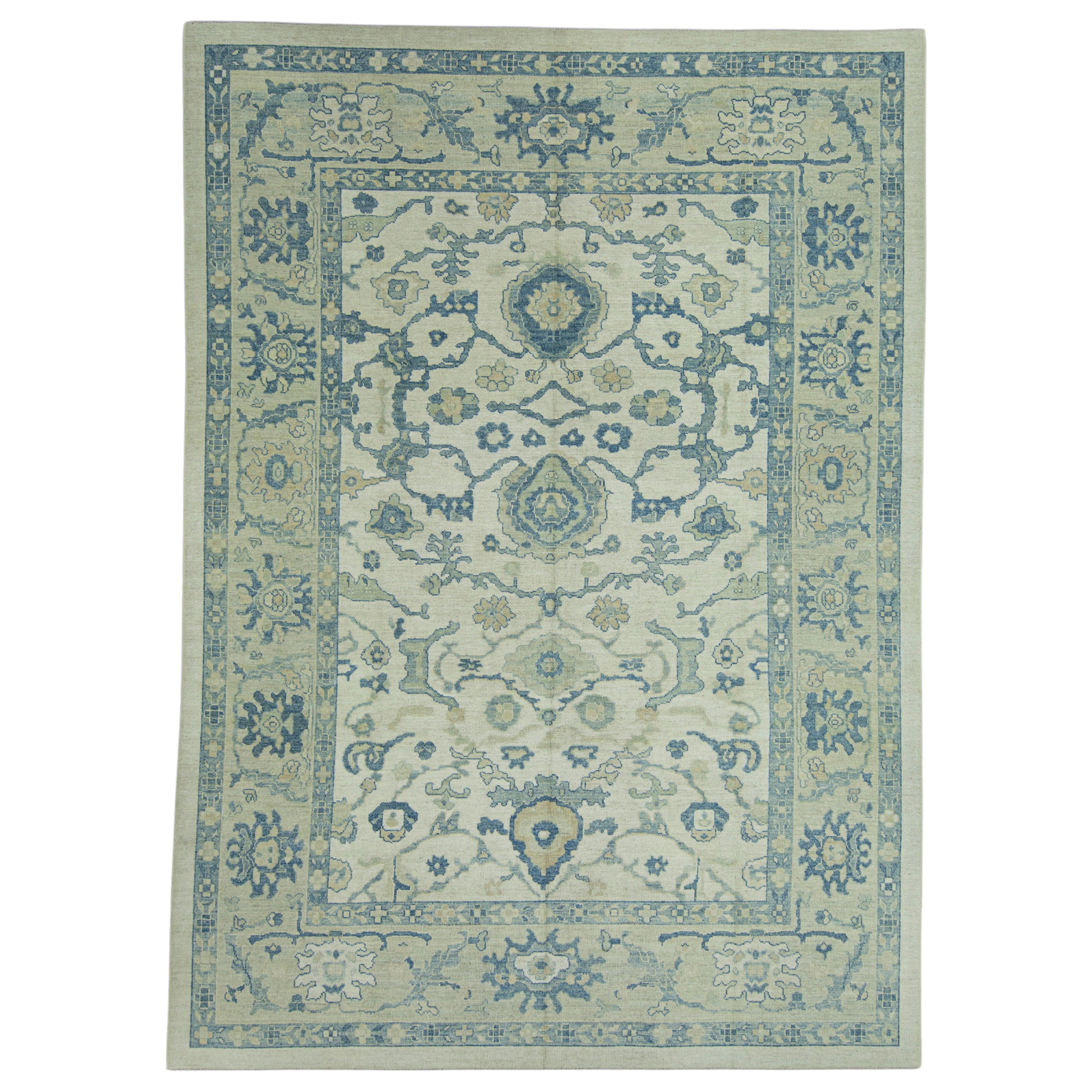 Tappeto Oushak turco 10'2" x 14'3" #17780