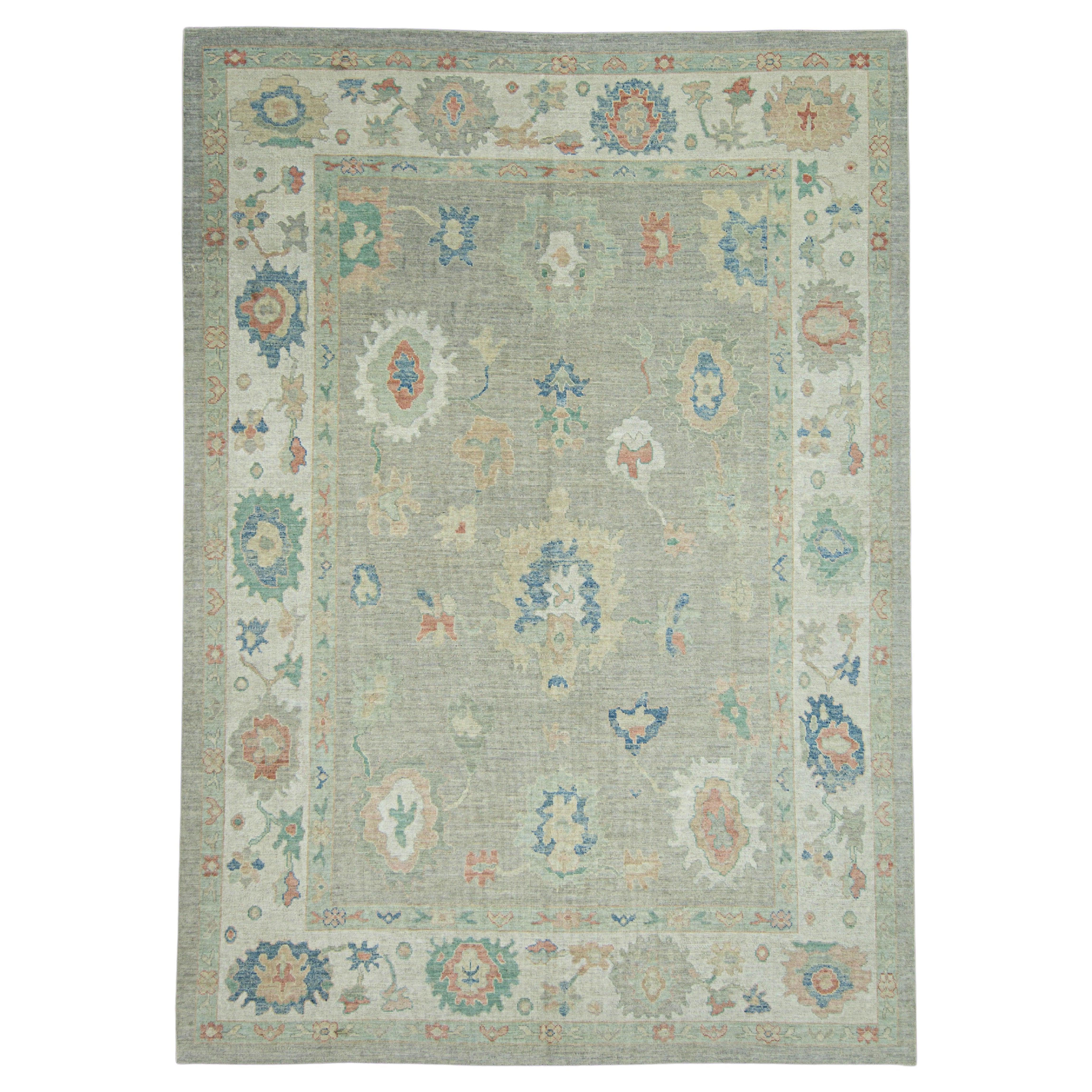 Tappeto Oushak turco 10'4" x 14'7" #17773