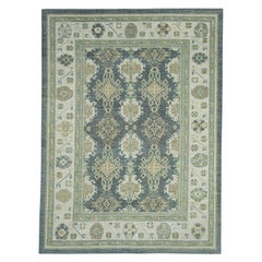 Tappeto Oushak turco 9'1" x 12'3" #17456