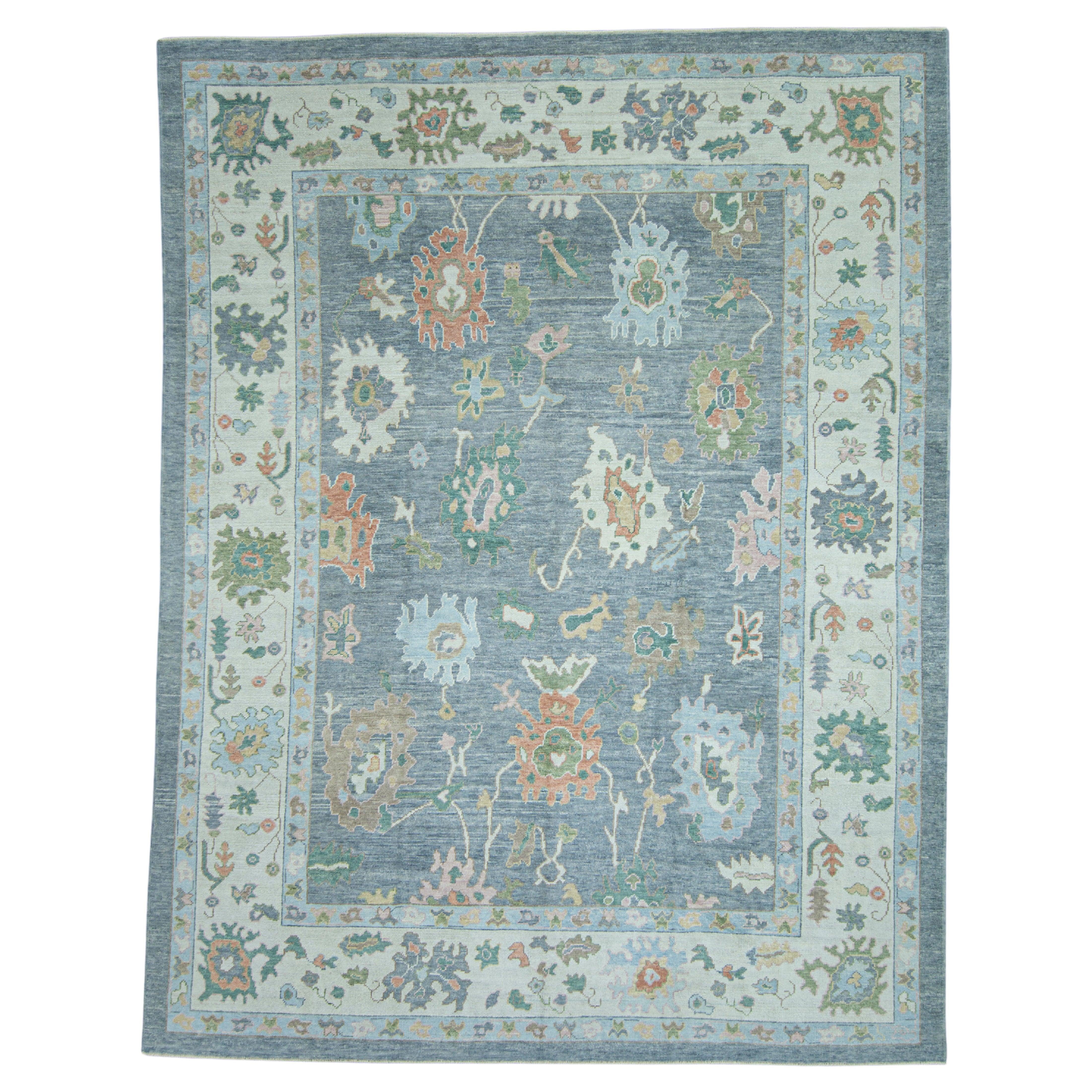 Turkish Oushak Rug 10'4" x 13'6" #17405