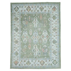Turkish Oushak Rug 9'7" x 12'10" #17402