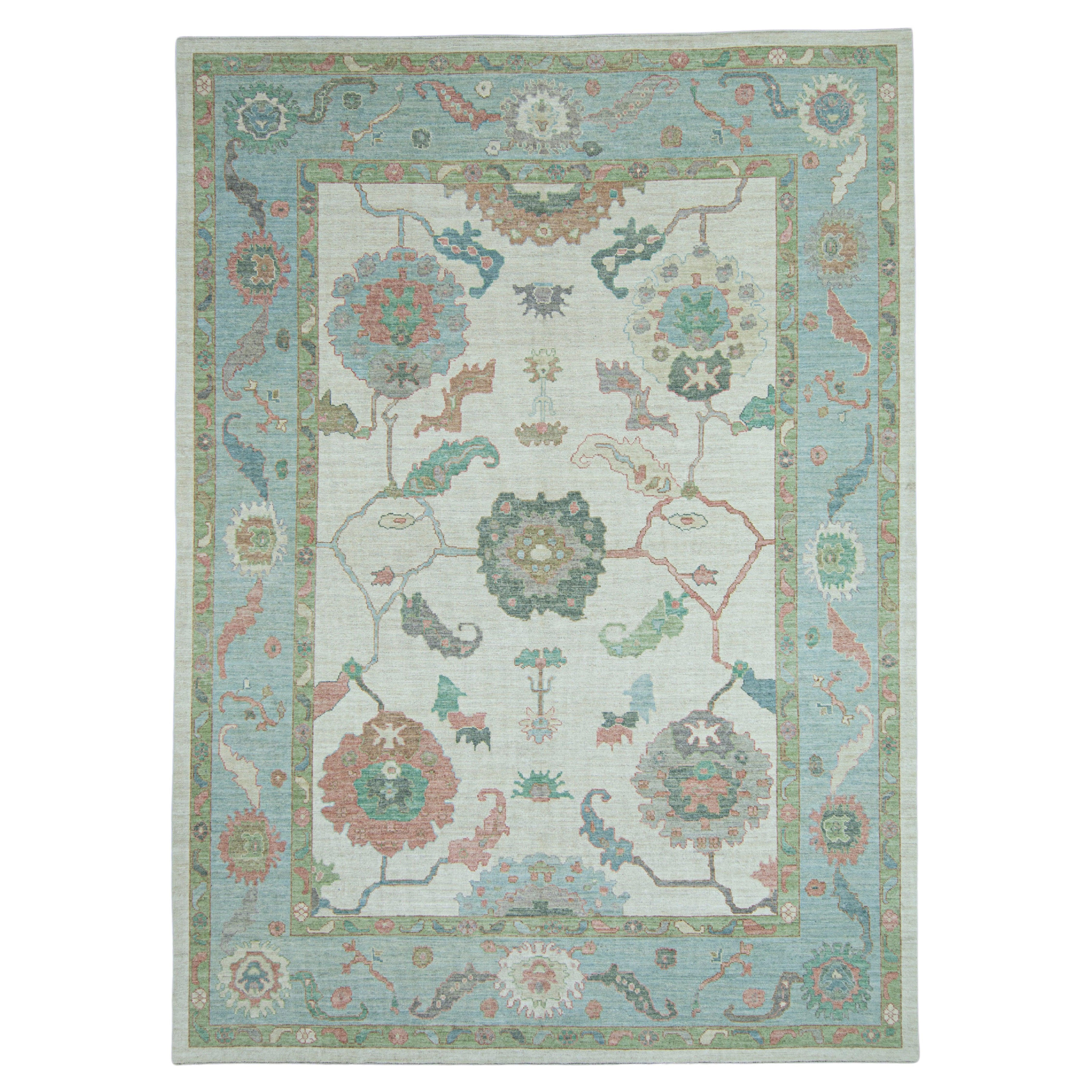 Turkish Oushak Rug 10'5" x 14'4" #17354