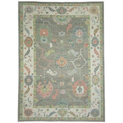 Turkish Oushak Rug 10'2" x 14'2" #17394
