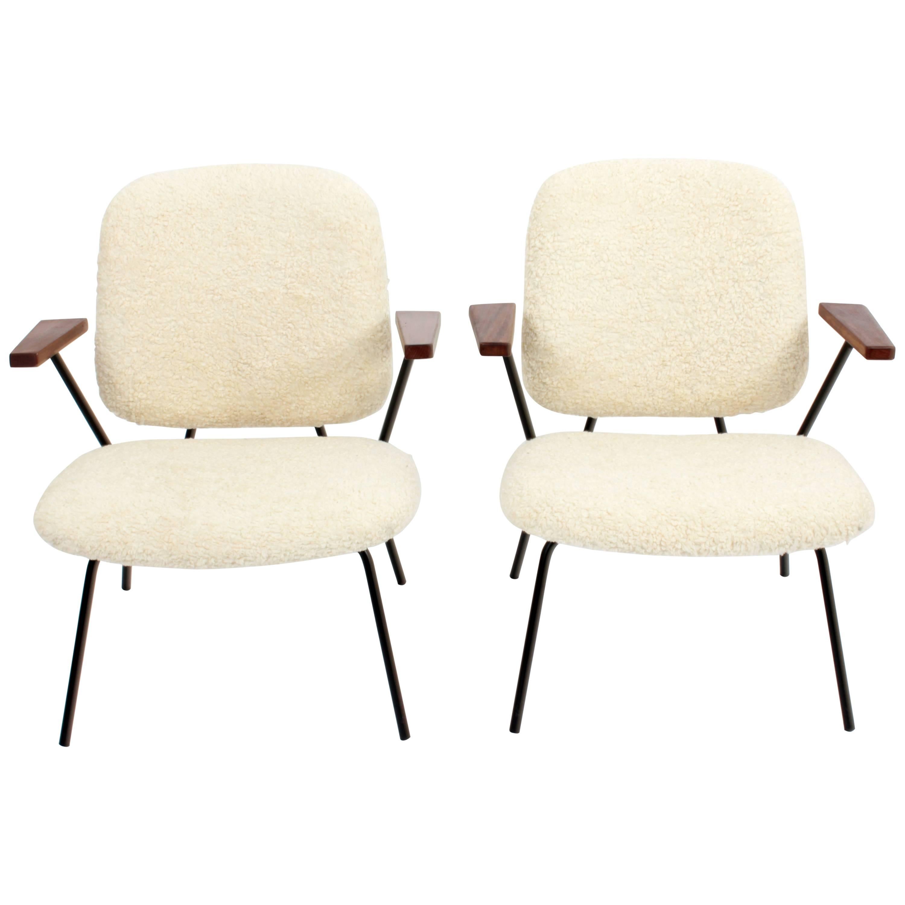 Pair of Armchairs by Wim Rietveldt and Willhelm Hendrik Gispen for Kembo, 1954