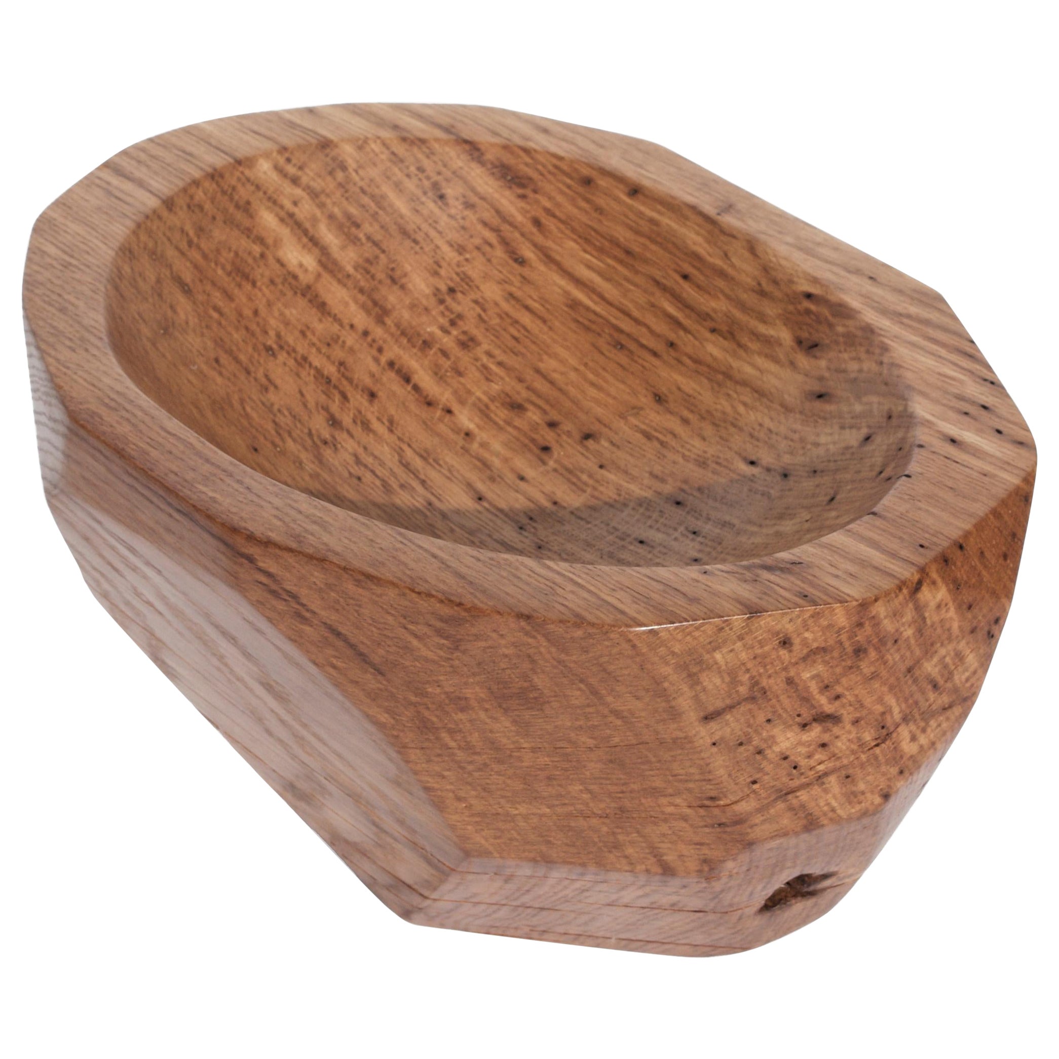 V21194 Vessel in Natural Oak Wood by Jörg Pietschmann For Sale