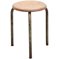 Stool Attributed to Jean Prouvé, circa 1950