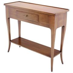 John Widdicomb One-Drawer Console Table