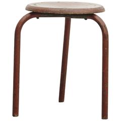 Stool Attributed to Jean Prouvé, circa 1950 7