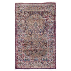 Tapis ancien persan Lavar Kerman 4'5" x 6'10"