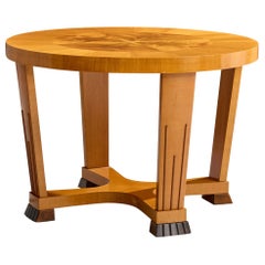 TMF, Beistelltisch, Holz, Schweden, 1930er Jahre