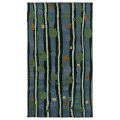 Rug & Kilim’s Scandinavian Style Geometric Rug in Retro Design