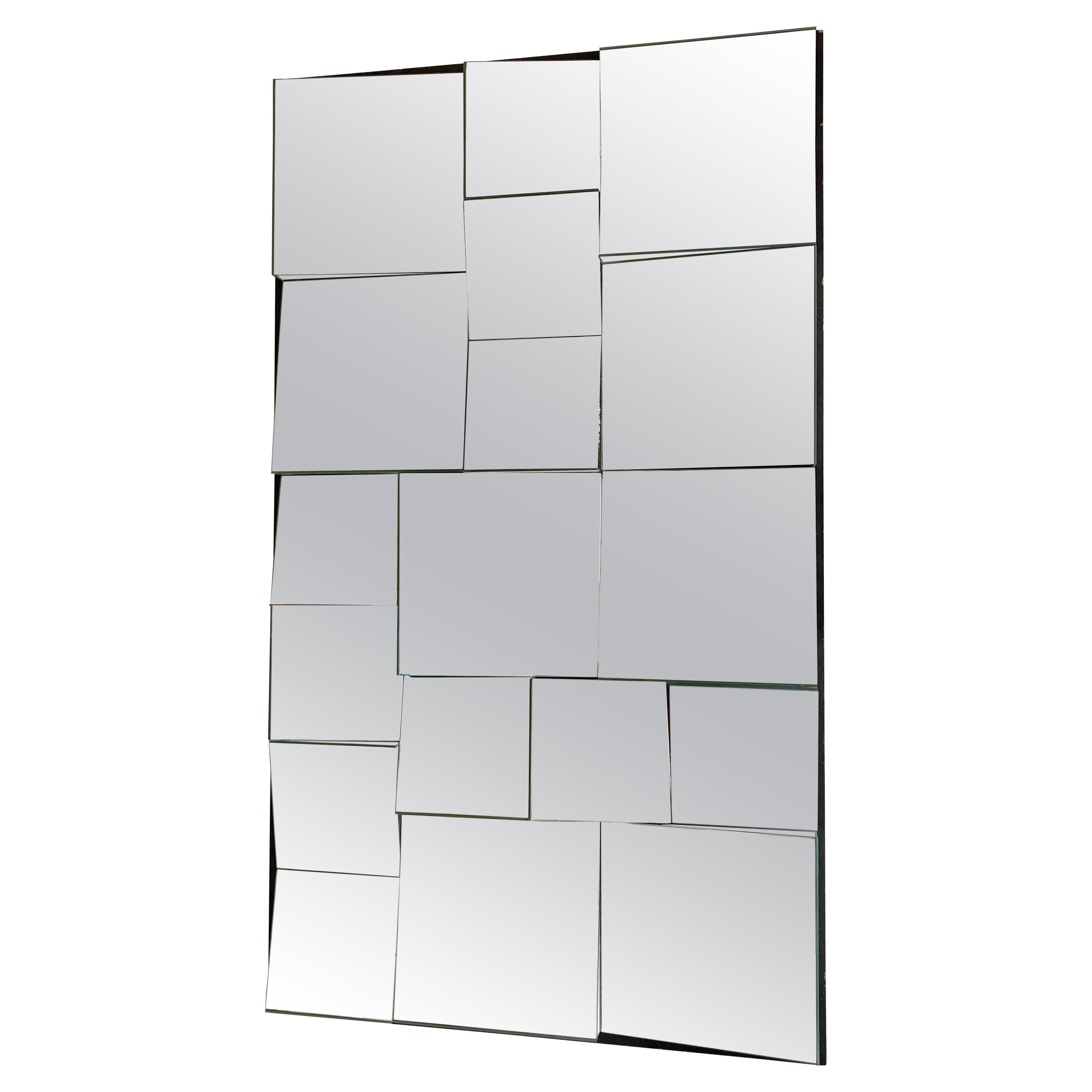 Neal Small Sculpture d'art en miroir - Fixation murale en vente