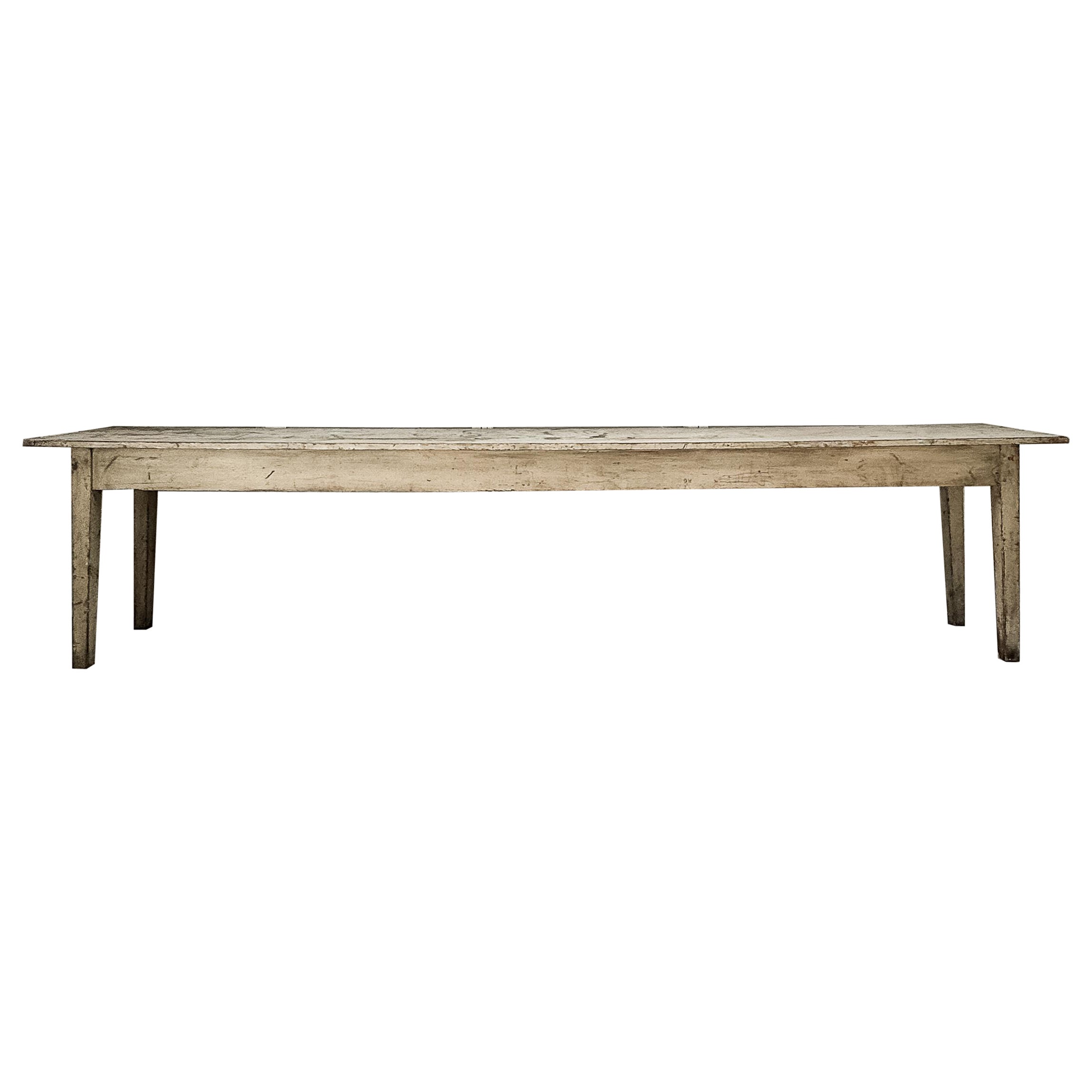 19th Century Potting Work Table For Sale