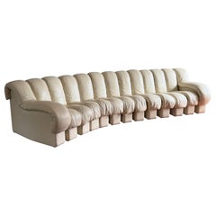 de Sede DS-600 13 Element ''Non Stop'' Sectional Sofa by Ueli Berger, Eleanora P