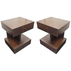 Andrew Szoeke Two-Tiered Side Tables