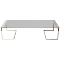 Vintage Low Table in the Style of Guy Lefevre for Maison Jansen