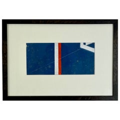 George Dannatt  (1915-2009), Britannique,  Étude de la faille "Little Red" 1974